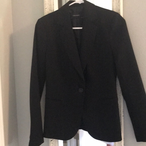 Zara Jackets & Blazers - New -ZARA Black blazer jacket size 4 $35